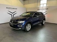 Usata VW T-Roc Advance 116 CV (85 kW) 2020 Blu SUV