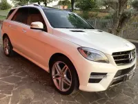 Usata Mercedes ML250 Premium Plus 204 CV (150 kW) 2013 Bianco diamanté bright metaliz SUV