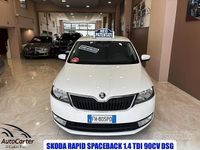 Usata Skoda Rapid 90 CV (66 kW) 2017 Bianco Berlina
