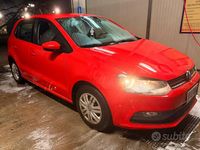 Usata VW Polo Trendline 60 CV (44 kW) 2015 Rosso Utilitaria