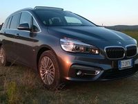 Usata BMW 218 Gran Tourer Luxury Line 150 CV (110 kW) 2015 Grigio Monovolume