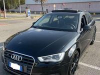 Usata Audi A3 Attraction 179 CV (131 kW) 2015 Nero Berlina