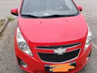 Usata Chevrolet Spark 68 CV (50 kW) 2012 Rosso Utilitaria