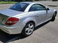 Usata Mercedes SLK200 Chrome 163 CV (119 kW) 2006 Argento Cabrio