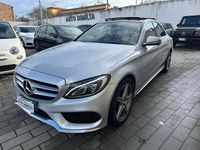 Usata Mercedes C220 Premium 170 CV (125 kW) 2016 Argento Berlina