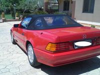 Usata Mercedes SL300 190 CV (139 kW) 1989 Rosso Cabrio
