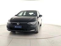 Usata VW Golf VIII Style 150 CV (110 kW) 2020 Nero Berlina