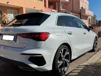 Usata Audi A3 S-Line 150 CV (110 kW) 2020 Bianco Berlina