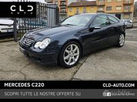 Usata Mercedes C220 Avantgarde 143 CV (105 kW) 2003 Blu Coupé