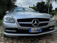 Usata Mercedes SLK250 204 CV (150 kW) 2014 Argento Cabrio