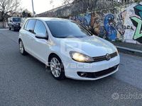 Usata VW Golf VI Highline 122 CV (89 kW) 2011 Bianco Utilitaria