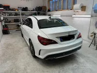 Usata Mercedes CLA200 AMG line 156 CV (114 kW) 2018 Bianco Coupé