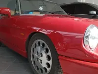 Usata Alfa Romeo Spider 117 CV (86 kW) 1991 Rosso Cabrio