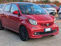 Usata Smart ForFour Brabus Xclusive 109 CV (80 kW) 2016 Rosso Utilitaria