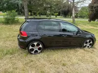 Usata VW Golf VII GTI 210 CV (154 kW) 2012 Nero Station wagon