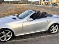 Usata Mercedes SLK200 163 CV (119 kW) 2005 Argento Cabrio