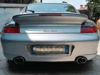 Usata Porsche 996 Turbo 420 CV (308 kW) 2003 Argento Coupé
