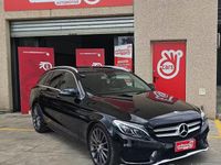 Usata Mercedes C220 Premium 170 CV (125 kW) 2016 Nero Station wagon