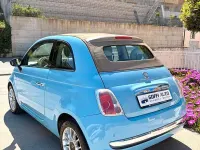 Brugt Fiat 500C Lounge 69 HK (50 kW) 2014 Blå Cabriolet