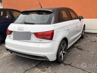 Usata Audi A1 Sportback S-Line 90 CV (66 kW) 2012 Bianco Utilitaria