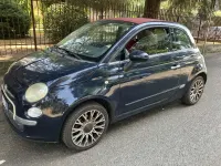 Usata Fiat 500C Rock 101 CV (74 kW) 2009 Blu/azzurro Cabrio