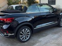Usata VW T-Roc Cabriolet Style 150 CV (110 kW) 2023 Nero Cabrio