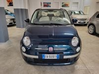 Usata Fiat 500C Lounge 69 CV (50 kW) 2014 Blu Cabrio