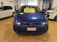 Usata VW Polo Life 95 CV (69 kW) 2023 Reef blue met / metallizzato Utilitaria