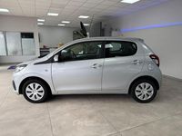 Usata Peugeot 108 Active 69 CV (50 kW) 2016 Argento Berlina
