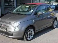 Usata Fiat 500C Lounge 69 CV (50 kW) 2016 Grigio Cabrio