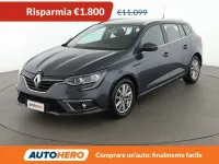 Usata Renault Mégane GrandTour Business 110 CV (80 kW) 2018 Blu/azzurro Station wagon