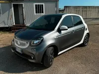 Usata Smart ForFour 71 CV (52 kW) 2017 Grigio Utilitaria