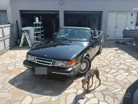 Usata Saab 900 Cabriolet 141 CV (103 kW) 1991 Nero Cabrio