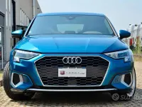 Usata Audi A3 Advanced Plus 150 CV (110 kW) 2022 Bluazzurro Berlina
