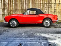 Usata Alfa Romeo Giulia 92 CV (67 kW) 1962 Rosso Cabrio