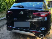 Usata Alfa Romeo Stelvio Ti 209 CV (153 kW) 2020 Nero SUV