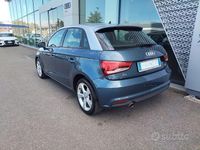 Usata Audi A1 Sportback Sport 82 CV (60 kW) 2016 Blu/azzurro Utilitaria