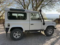 Gebraucht Land Rover Defender 122 PS (89 kW) 2005 Weiß Kombi