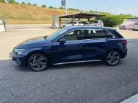 Usata Audi A3 150 CV (110 kW) 2022 Blu navarra metallizzato Berlina