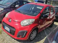 Usata Citroën C1 Attraction 68 CV (50 kW) 2012 Rosso Utilitaria