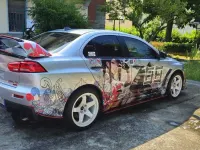 Usata Mitsubishi Lancer 295 CV (216 kW) 2009 Argento Berlina