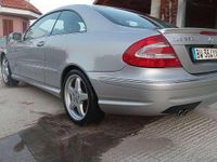 Usata Mercedes CLK320 Avantgarde 218 CV (160 kW) 2002 Argento Coupé