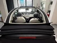 Usata Fiat 500C Lounge 105 CV (77 kW) 2016 Bianco Cabrio