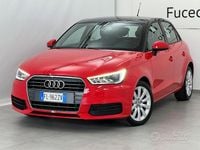 Usata Audi A1 Sportback Ambiente 90 CV (66 kW) 2017 Rosso Utilitaria