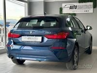 Usata BMW 116 Sport Line 116 CV (85 kW) 2021 Blu Utilitaria