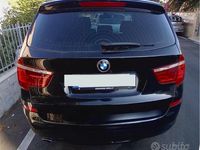 Usata BMW X3 Efficient Dynamics 190 CV (139 kW) 2015 Nero SUV