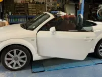 Usata Audi TT Roadster 224 CV (164 kW) 2002 Bianco Cabrio