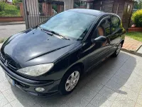 Usata Peugeot 206 75 CV (55 kW) 2008 Nero Berlina