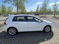 Usata VW Golf VII 105 CV (77 kW) 2013 Bianco Berlina
