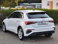 Usata Audi A3 S-Line 150 CV (110 kW) 2022 Bianco Berlina